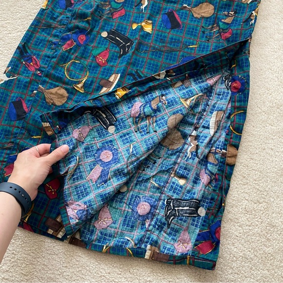 VINTAGE MIDI SKIRT WITH SLIT - Picture 8 of 8